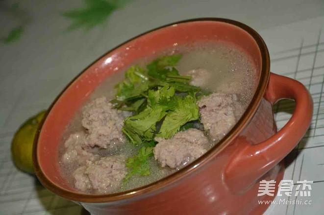 羊肉丸子汤的做法，清炖羊肉丸子汤的做法？