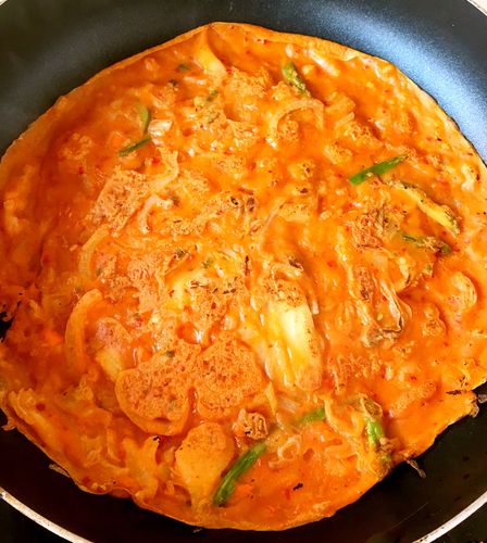 韩国泡菜饼的做法？韩国泡菜饼的做法最正宗的做法视频？
